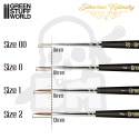 Green Stuff Premium Brush Set GOLD SERIES 4 szt.