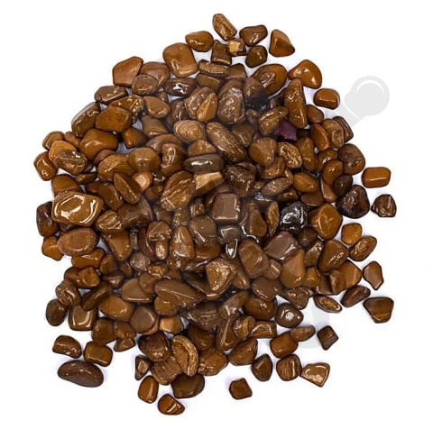 Kamienie do makiet błyszczący brąz (żółty jaspis) - 120 ml