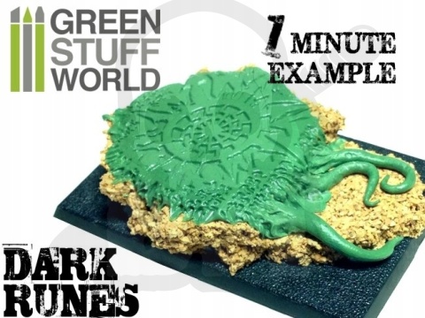 Rolling Pin Dark Runes wałek do odciskania tekstur Runy