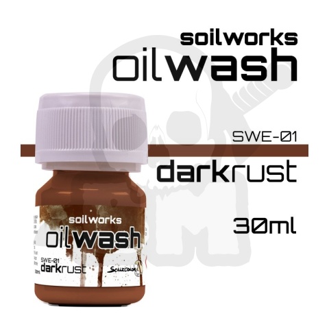 Scale 75: Soilworks - Oil Wash - Dark Rust 30 ml do tworzenia efektów