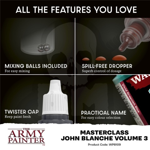 The Army Painter: Masterclass - John Blanche - Volume 3 - zestaw farb