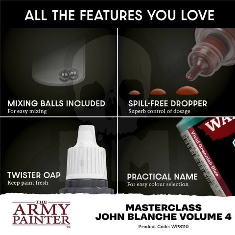 The Army Painter: Masterclass - John Blanche - Volume 4 - zestaw farb