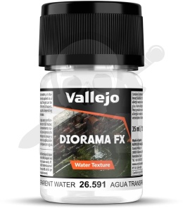Vallejo 26591 Diorama FX - Water Textures - Transparent Water 30 ml