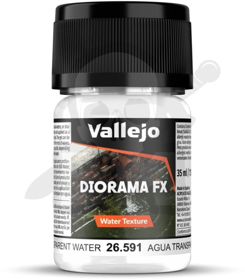 Vallejo 26591 Diorama FX - Water Textures - Transparent Water 30 ml