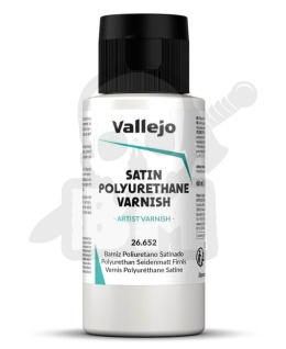 Vallejo 26652 Polyurethane Satin Varnish 60ml Lakier Satynowy Akrylowo - poliuretanowy 60 ml.