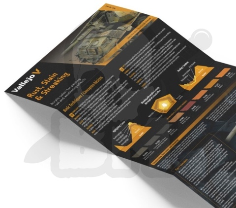 Vallejo 70183 Zestaw Model Color 8 farb - Rust, Stain & Streaking