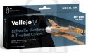 Vallejo 71164 Zestaw 8 farb Model Air War Luftwaffe Maritime and Tropical Colors