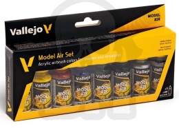 Vallejo 71174 Zestaw 8 farb 18ml Model Air - Basic Colors