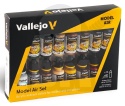 Vallejo 71191 Zestaw 16 farb Model Air Railway Colors