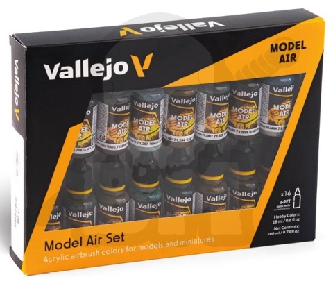 Vallejo 71193 Zestaw 16 farb Model Air RLM Colors