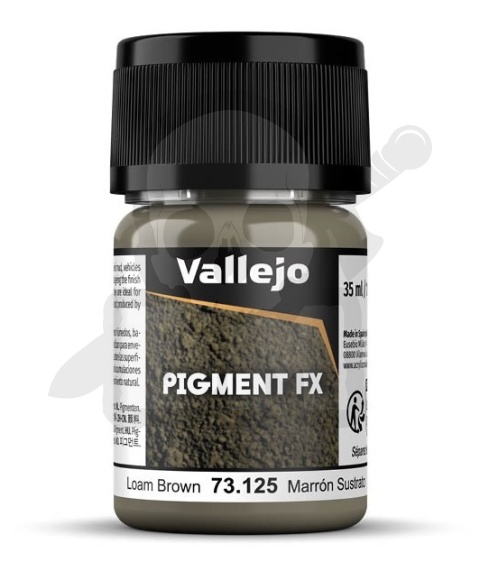 Vallejo 73125 Pigment FX 35 ml Loam Brown