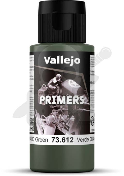 Vallejo 73612 Surface Primer 60 ml. NATO Green