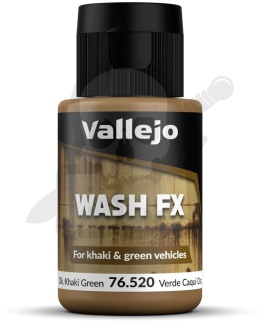 Vallejo 76520 Wash FX - Dark Khaki Green 35 ml