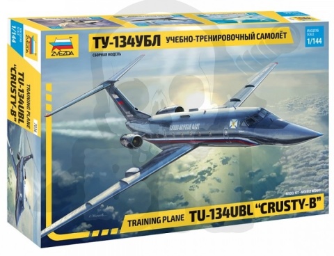 1:144 Training Plane Tupolev Tu-134UBL Crusty-B