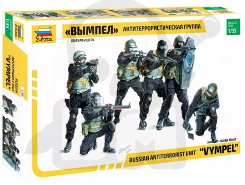 1:35 VIMPEL Russian Antiterrorist Unit - antyterroryści