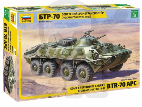 1:35 BTR-70 Russian personal carrier Afganistan 1979-89