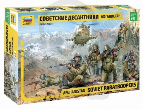 1:35 Afghan War(1979-1989): Soviet Paratroopers