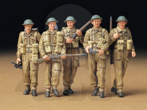 1:35 Tamiya 35223 British Infantry on Patrol - 5 żołnierzy