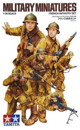 1:35 Tamiya 35288 French Infantry Set - 6 żołnierzy