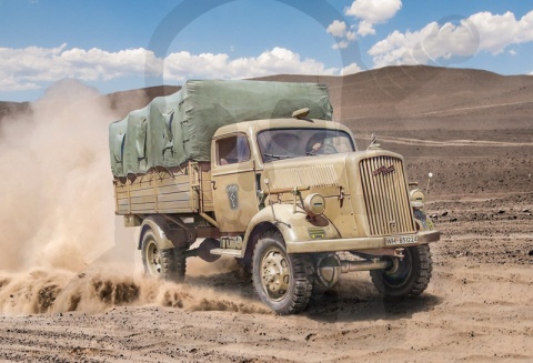 1:35 Kfz.305 Opel Blitz Typ A 4x4 - model niemieckiej ciężarówki
