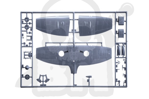 1:48 Spitfire Mk. IX Aces (PL) - Pierre Clostermann Jan Falkowski