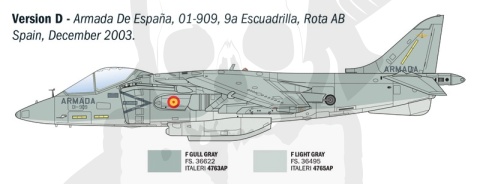 1:72 Model samolotu AV-8B Harrier II