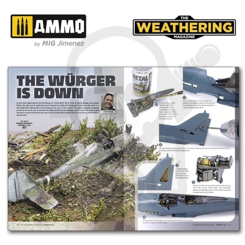 Ammo Mig PORADNIK J.POLSKI - The Weathering Magazine Issue 33. SPALONE