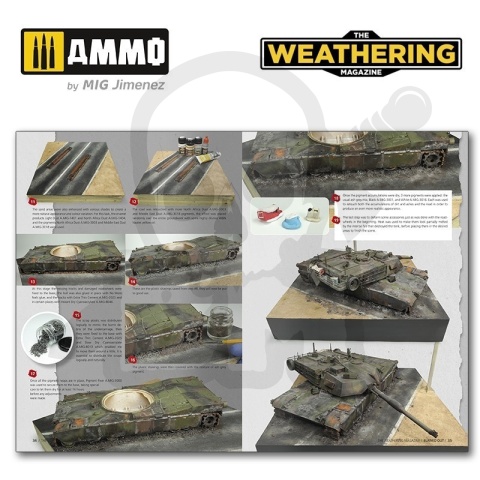 Ammo Mig PORADNIK J.POLSKI - The Weathering Magazine Issue 33. SPALONE