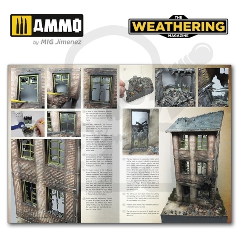 Ammo Mig PORADNIK J.POLSKI - The Weathering Magazine Issue 33. SPALONE
