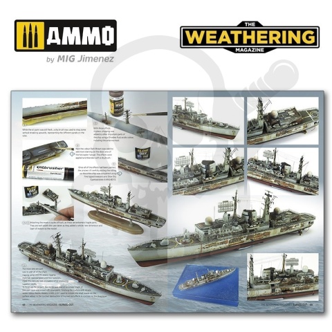 Ammo Mig PORADNIK J.POLSKI - The Weathering Magazine Issue 33. SPALONE