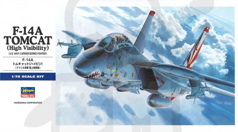 Hasegawa E03 F-14A Tomcat (High Visibility) 1:72