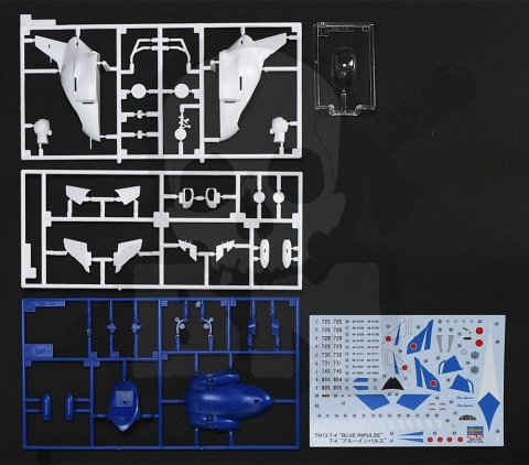 Hasegawa TH13 Egg Plane T-4 Blue Impuls