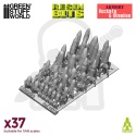 3D printed set - Rockets and Missiles 1:48-1:35 - rakiety i pociski 37szt.