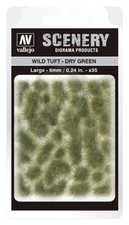 Vallejo SC415 Wild Tuft - Dry Green 6mm