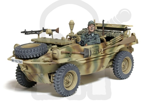 1:35 Tamiya 35393 German Schwimmwagen Type 166 Wide Wheel Version