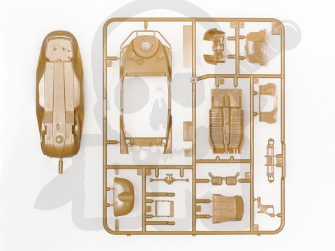1:35 Tamiya 35393 German Schwimmwagen Type 166 Wide Wheel Version