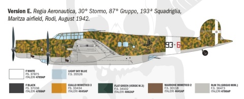 1:72 CANT Z.1007bis Alcione - model włoskiego samolotu bombowego