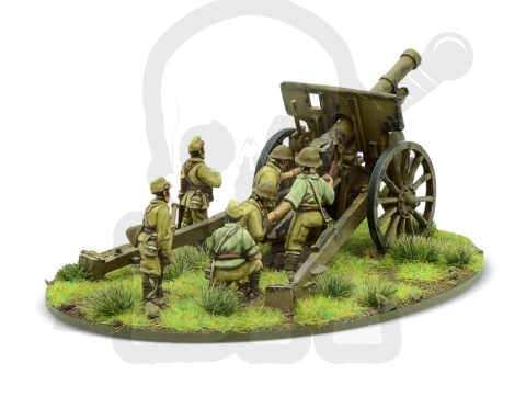 Bolt Action Type 91 105mm Howitze - japońska haubica z załogą