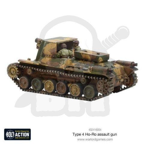 Bolt Action Ho-Ro assault gun - japońskie działo samobieżne