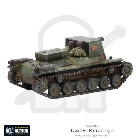 Bolt Action Ho-Ro assault gun - japońskie działo samobieżne