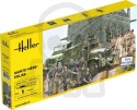 Heller 50327 Sainte-Mère-Eglise - zestaw 2 pojazdy i 48 żołnierzy