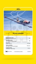 Heller 80201 MD 450 Ouragan 1:72 model samolotu