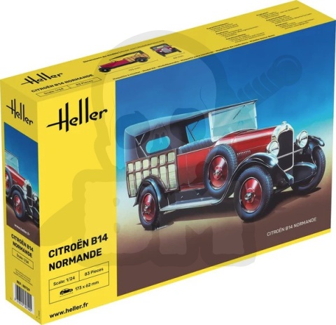 Heller 80729 Citroën B14 Normandie 1:24 model samochodu