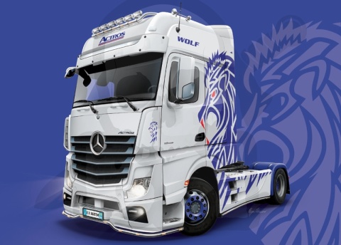 Italeri 3935 1:24 Mercedes-Benz ACTROS MP4 Giga Space - model ciężarówki