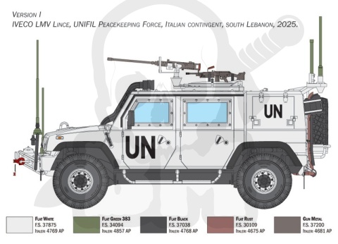 Italeri 6766 VTLM Lince 1:35 model pojazdu