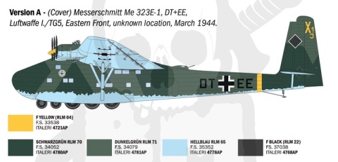 Italeri 90104 Messerschmitt Me 323 Gigant 1:72 model samolotu