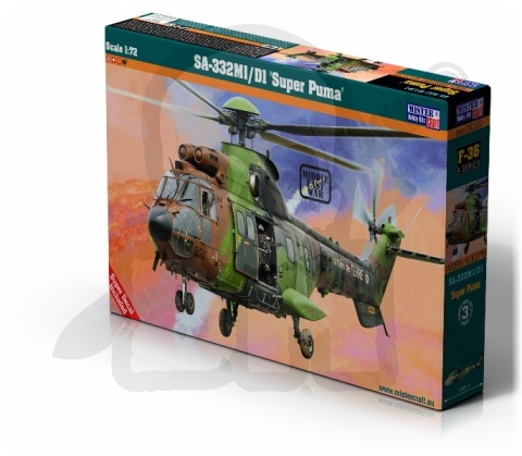 Mistercraft F-36 SA-332M1/D1 Super Puma 1:72 - model śmigłowca