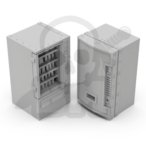 3D printed set - Vending Machines - automaty do sprzedaży 2 szt.