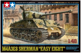 T32595 US Medium Tank M4A3E8 Sherman Easy Eigh 1:48