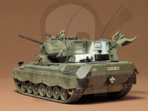 1:35 Tamiya 35099 Flakpanzer Gepard+ - model zestawu plot.
